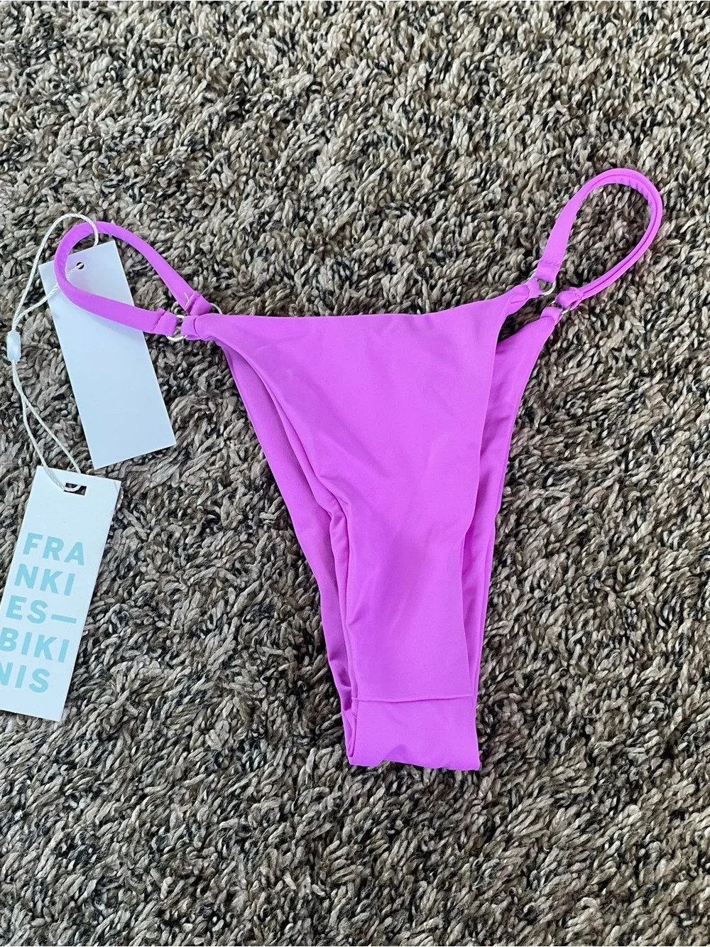 Frankie's Bikinis Sara Passionfruit Bikini Bottom NWT XS